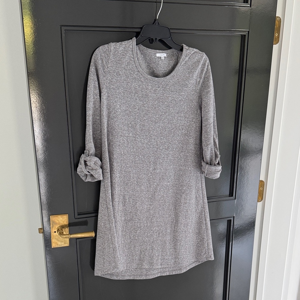 Z Supply Heathered Gray Crew Neck Tee
